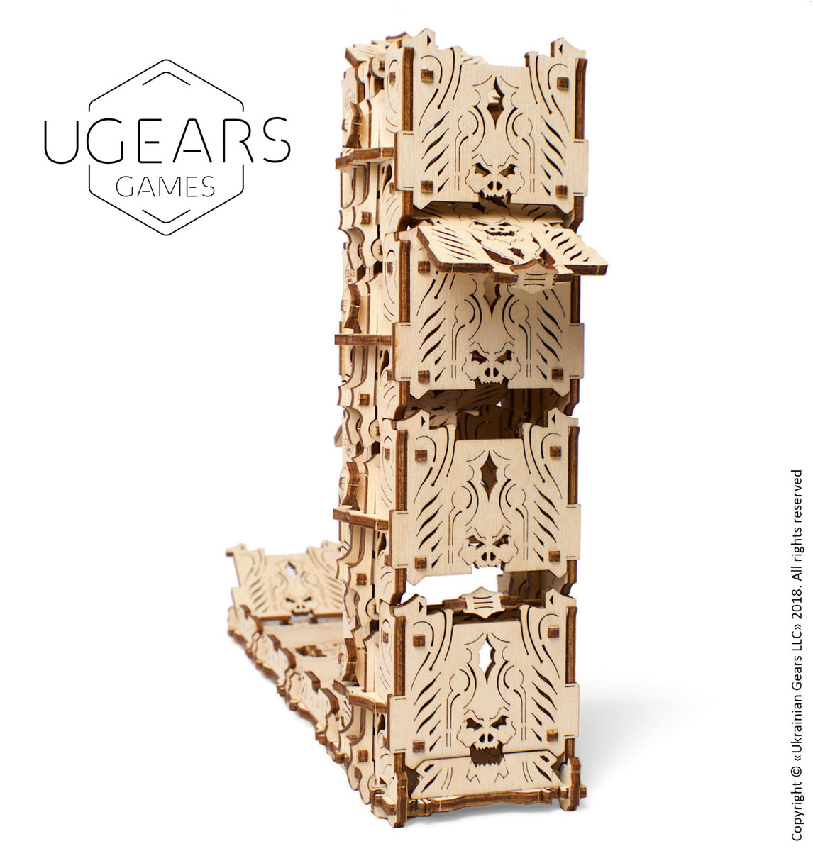 UGears Games Dice Tower Ukidz Toys