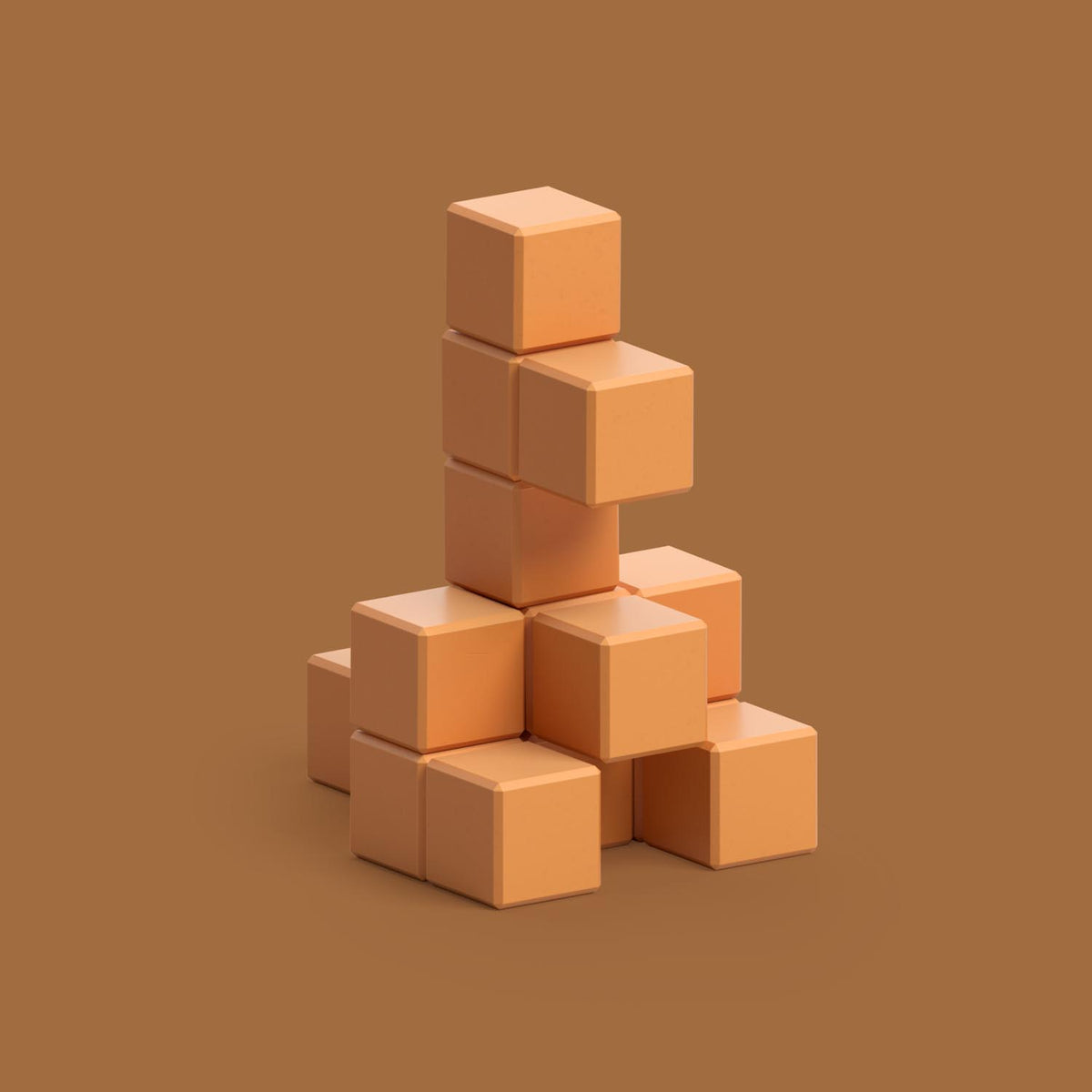 PIXIO Color Series: Light Brown Kangaroo -15 Magnets + App