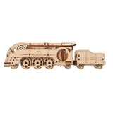 UGears Mini Locomotive | 3D Wooden Mechanical Puzzles | STEM Building & Engineering Kits | Harry Potter™ Collection