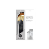 UGears Colors - Bristle Brush Set | Paints for Wooden Mechanical Models