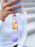 Tangle® x HiddenWooo diudiu baby Abebe Bear Pendant Blind Box | Sensory Fidget Toy | Focus & Stress Relief Tool