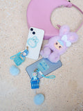 Tangle® x HiddenWooo Cimmy Lovely Bunny Vinyl Plush Pendant | Sensory Fidget Toy | Focus & Stress Relief Tool
