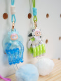 Tangle® x HiddenWooo diudiu baby Abebe Bear Pendant Blind Box | Sensory Fidget Toy | Focus & Stress Relief Tool
