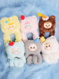 Tangle® x HiddenWooo diudiu baby Mallow Bear Vinyl Plush Pendant | Sensory Fidget Toy | Focus & Stress Relief Tool