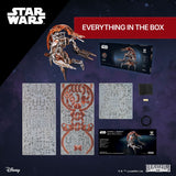 UGears Droideka™ Star Wars™ Collection | 3D Wooden Mechanical Puzzles | STEM Building & Engineering Kits