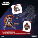 UGears Droideka™ Star Wars™ Collection | 3D Wooden Mechanical Puzzles | STEM Building & Engineering Kits