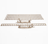 UGears Rails with Crossing  | 3D Wooden Mechanical Puzzles | STEM Building & Engineering Kits