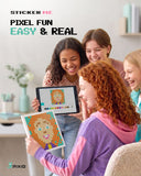 PIXIO Sticker Me Original Pack | Magnetic Building Toy & STEM Construction Set + Free App