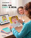 PIXIO Sticker Me Original Pack | Magnetic Building Toy & STEM Construction Set + Free App