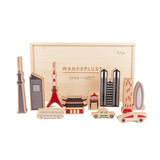 Once-Kids Wanderlust TOKYO – Wooden Building Blocks Set | Eco Toy for Kids & Creative Construction