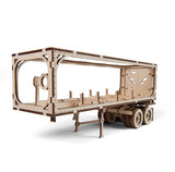 UGears Trailer for Heavy Boy Truck VM-03 | 3D Wooden Mechanical Puzzles | STEM Building & Engineering Kits