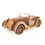 UGears Roadster VM-01  | 3D Wooden Mechanical Puzzles | STEM Building & Engineering Kits