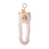 Tangle® x HiddenWooo diudiu baby Mallow Bear Vinyl Plush Pendant | Sensory Fidget Toy | Focus & Stress Relief Tool