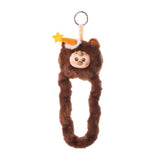 Tangle® x HiddenWooo diudiu baby Mallow Bear Vinyl Plush Pendant | Sensory Fidget Toy | Focus & Stress Relief Tool