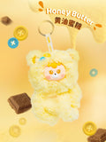 Tangle® x HiddenWooo diudiu baby Mallow Bear Vinyl Plush Pendant | Sensory Fidget Toy | Focus & Stress Relief Tool