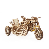 UGears Motorcycle Scrambler UGR-10 with sidecar