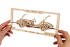 UGears Mechanical 2.5D Puzzle - Roadster MK3 