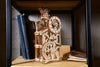 UGears Engine Clock Wooden Mechanical Model