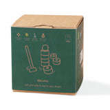 BABAI Wooden Balancing Game DARUMA in Natural Finish 3+