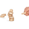 BABAI Wooden Balancing Game DARUMA in Natural Finish 3+