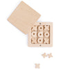 BABAI Wooden Tic-Tac-Toe Game Set in a Box on Magnets