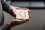 BABAI Wooden Tic-Tac-Toe "Love is..." Game Set in a Box on Magnets