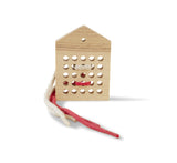BABAI Wooden Lacing Toy "25" in Natural Color for 3+