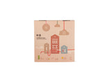 BABAI Wooden Lacing Toys Set in Pastel Colors for 3+