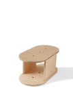 BABAI Wooden Step Stool in Natural Finish