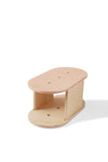 BABAI Wooden Step Stool in Pink Color
