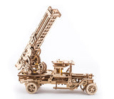 UGears Mechanical Wooden Model 3D Puzzle Kit Additions for Truck UGM-11, Fire Ladder