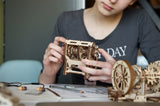 UGears Mechanical Wooden Model 3D Puzzle Kit STEM LAB Gearbox