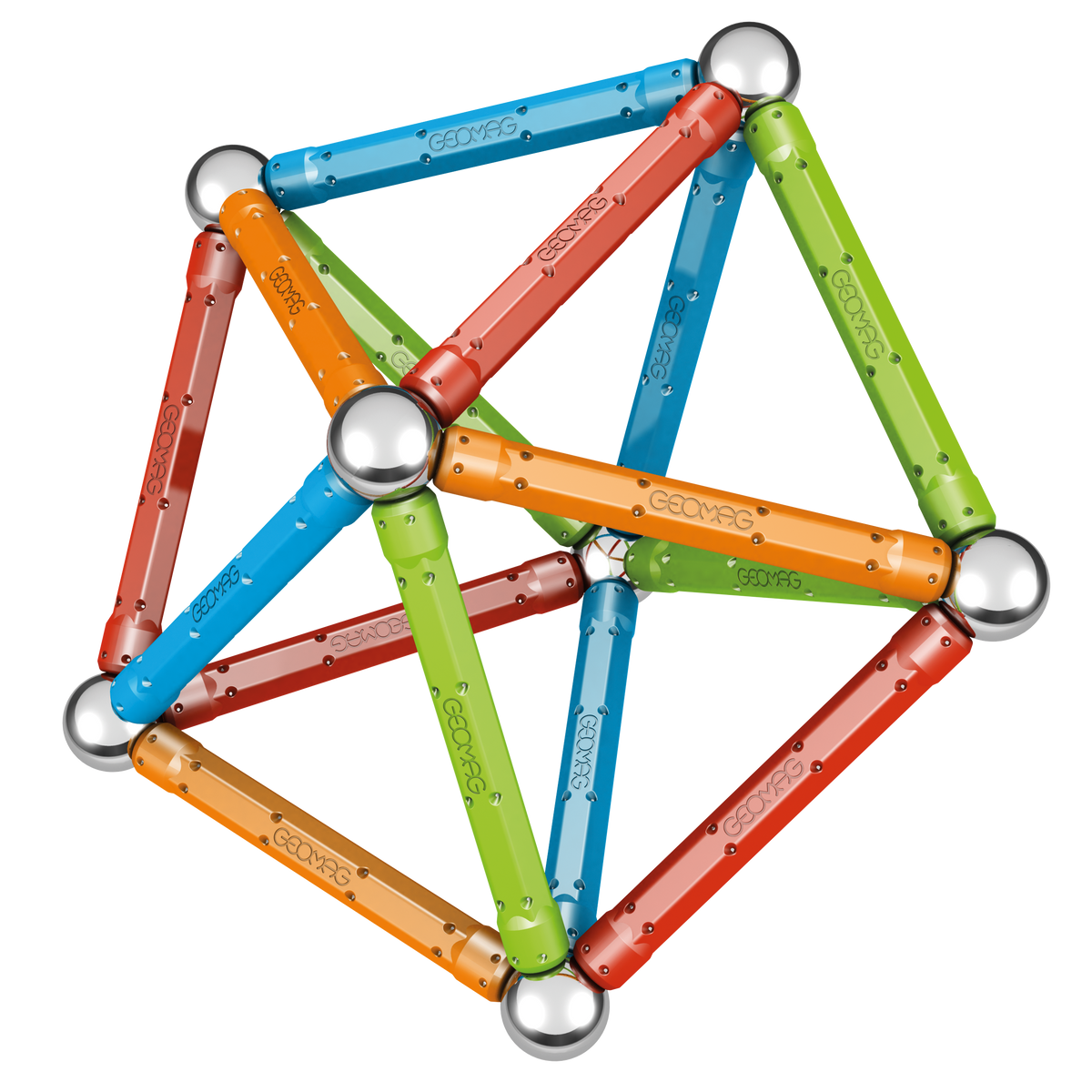 Geomag Confetti 68 Magnetic Building Set – 35-Piece STEM Construction ...