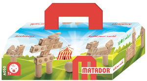 MATADOR Architect A050 22 pcs Wood Building Set 1+ age