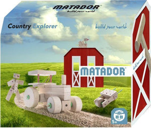 MATADOR Themeworld Country Explorer 42 pcs Wooden Construction Set 5+ age