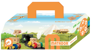 MATADOR Maker M050 34 pcs Wood Building Set 3+ age