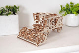 UGears Mechanical Wooden Model 3D Puzzle Kit Combine Harvester