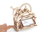 UGears Mechanical Wooden Model 3D Puzzle Kit Mechanical Box Etui