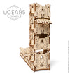 UGears Games Wooden Mechanical Model Kit Modular Dice Tower