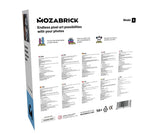 Mozabrick Photo Construction Set Transform any Picture into Mosaic Wall Art Back of Box
