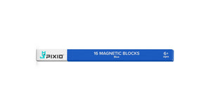 PIXIO 16 blue magnetic blocks compatible with any PIXIO set