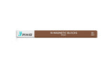 PIXIO 16 brown magnetic blocks compatible with any PIXIO set