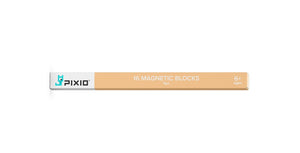 PIXIO 16 tan magnetic blocks compatible with any PIXIO set