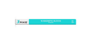 PIXIO 16 Turquoise  magnetic blocks compatible with any PIXIO set