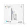 PIXIO Magnetic Blocks White Llama Color Series