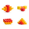 PIXIO Abstract Series LAVA 60 Magnetic Blocks in 3 colors 6+ ages