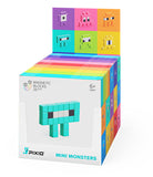 PIXIO Magnetic Blocks Mini Monsters Collection and Free Mobile Application with 3D Designs