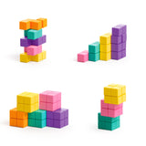 PIXIO Abstract Series NEON 60 Magnetic Blocks in 5 colors, 6+ ages