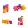 PIXIO Abstract Series PIXOPLASMA 60 Magnetic Blocks in 5 colors, 6+ ages
