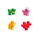PIXIO Surprise Series Creatures up to 11 magnetic blocks random colors 6+ ages